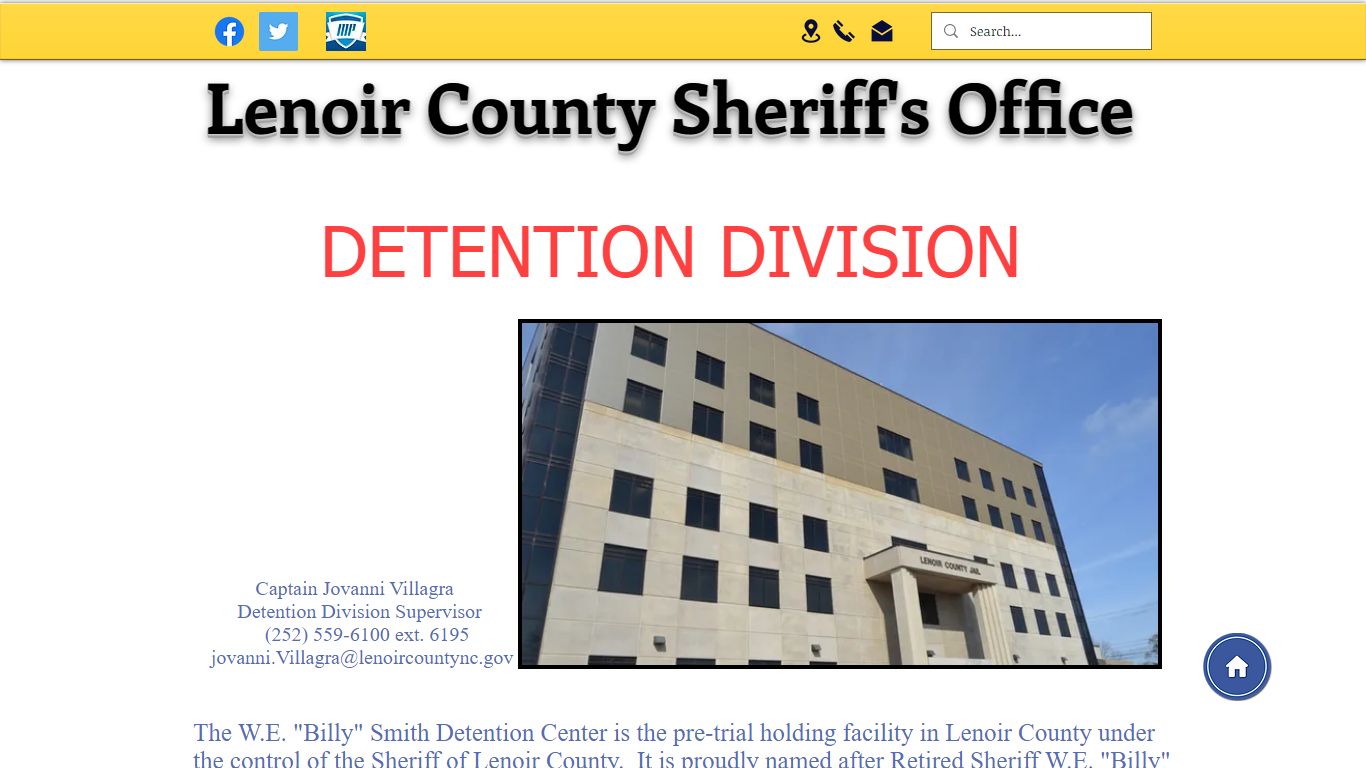 Detention Division | lcso